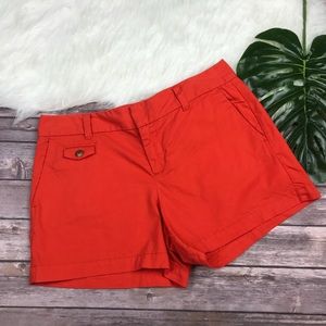 Ann Taylor Loft Orange Shorts Size 4